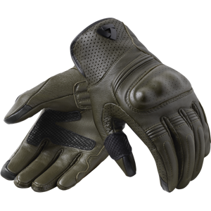 REV'IT! Guantes de Moto Monster 3 Verde Oscuro