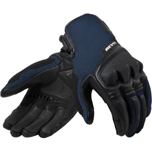 REV'IT! Guantes de Moto Duty Negro-Azul