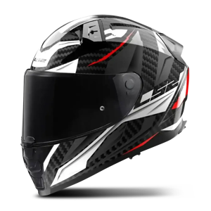 LS2 Casco Integral  FF811 Vector II C Savage Blanco-Rojo-Gris