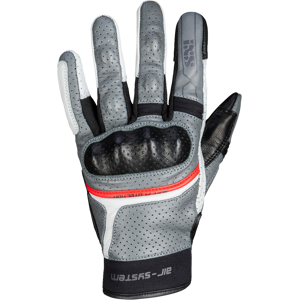 iXS Guantes de Cross  Tour Desert-Air Gris-Negro