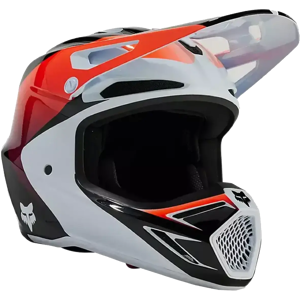 FOX Casco de Cross Niño  V3 Streak Blanco