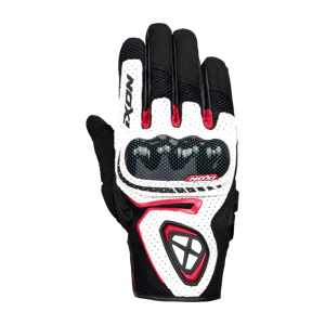 Ixon Guantes de Moto  RS5 Air Negro-Blanco-Rojo