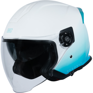 Origine Casco Jet  Palio 2.0 Deepsky Azul-Blanco