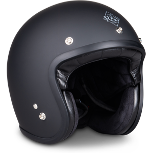 Ride&Sons Casco Jet  Freedom Negro Mate