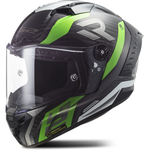 LS2 Casco Integral  FF805 THUNDER Supra Verde Fluo-Blanco