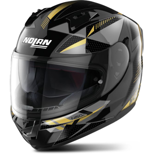 Nolan Casco Integral  N60-6 Wiring Negro-Dorado-Plateado