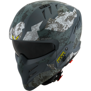 Suomy Casco Jet  Armor Urban Squad Camuflaje-Gris Militar Mate