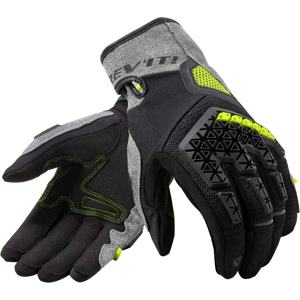 REV'IT! Guantes de Moto Mangrove Plata-negro