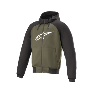 Alpinestars Chaqueta con capucha de Moto  Chrome Sport Negro Bosque