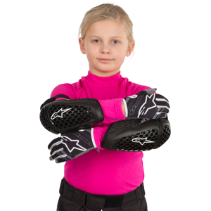 Alpinestars Coderas  Bionic Plus Niño Negras