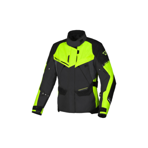 Macna Chaqueta de Moto para Mujer  Mundial Gris-Amarillo