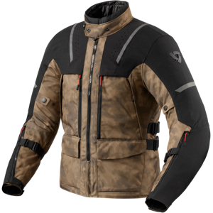 REV'IT! Chaqueta de Moto Offtrack 2 H2O Negro-Marrón