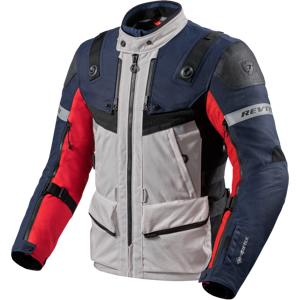 REV'IT! Chaqueta de Moto  Defender 3 GTX Rojo-Azul