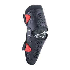 Alpinestars Rodilleras Niño  SX-1 Negro-Rojo