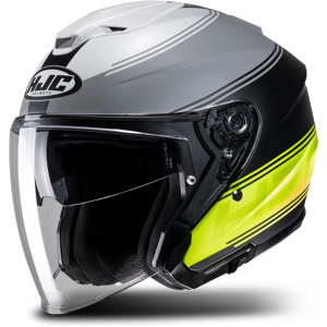 HJC Casco Jet  I30 Vicom Negro-Amarillo