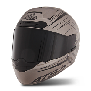 6D Casco Integral  ATS-1R Aero Titanio