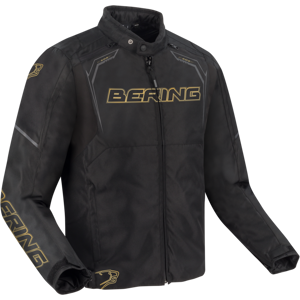 Bering Chaqueta de Moto  Sweek Negro-Dorado