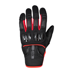 iXS Guantes de Moto  Matador-Air 2.0 Negro-Rojo Fluo