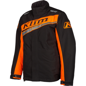 KLIM Chaqueta  Kaos Negro-Naranja Impacto