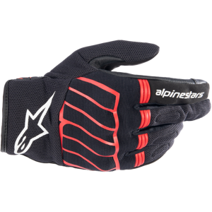 Alpinestars Guantes de Moto  MM93 Losail V2 Negro-Rojo Brillante