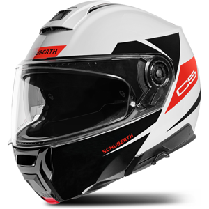 Schuberth Casco Modular  C5 Eclipse Rojo-Blanco