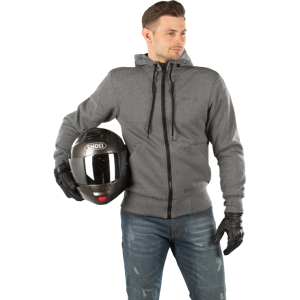 Macna Chaqueta de Moto  Nuclone Gris oscuro