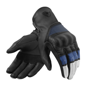 REV'IT! Guantes de Moto Redhill Blanco-Azul