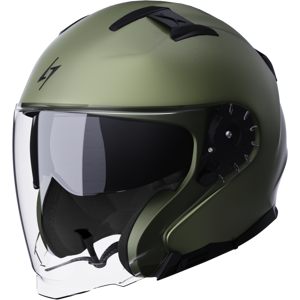 Stormer Casco Jet  Rival Caqui Mate