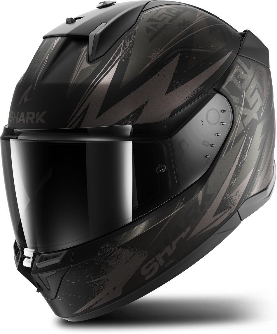 Shark Casco Integral  D-Skwal 3 Blast R Mat Negro-Antracita