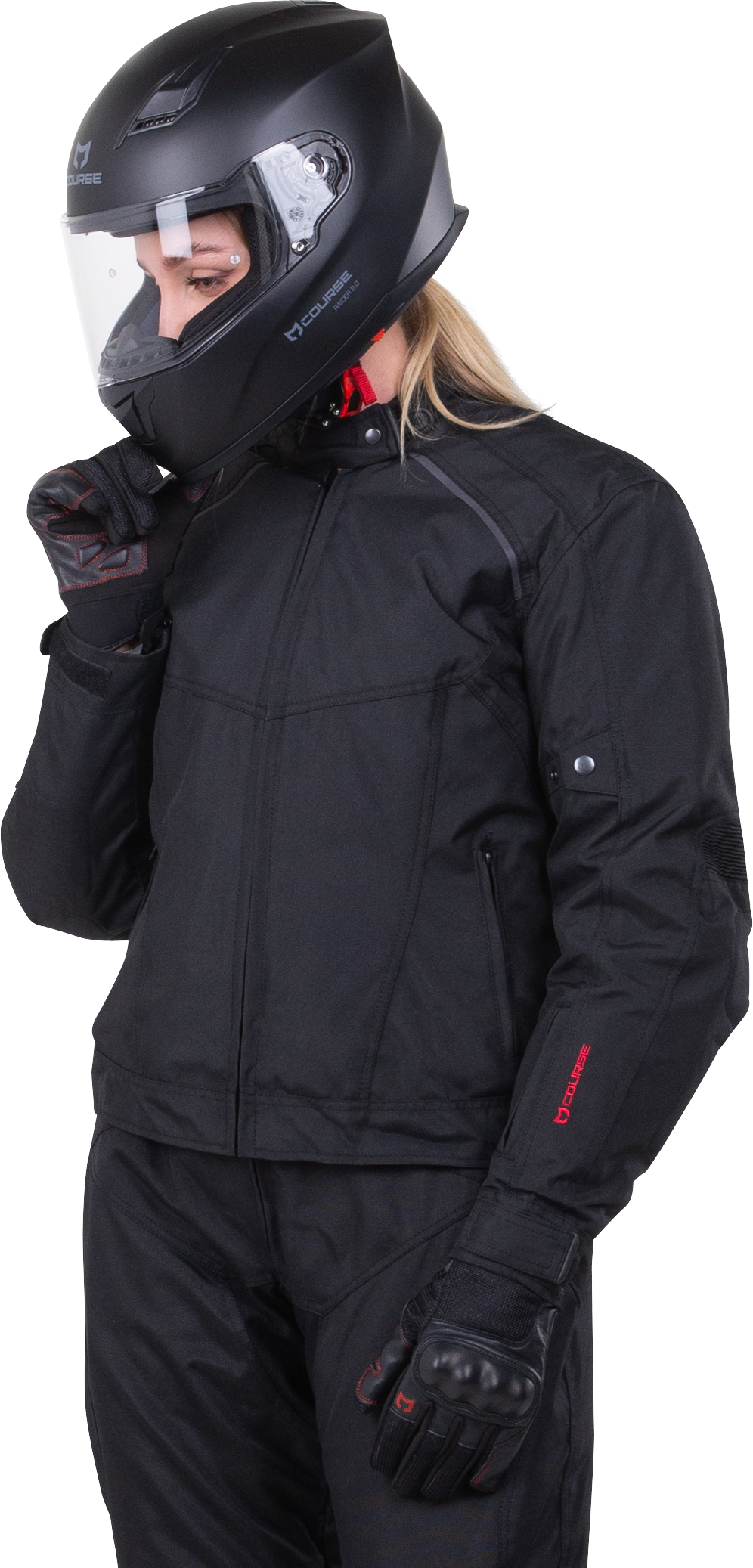 Course Chaqueta de Moto Mujer  Two Seasons 3.0 Negra