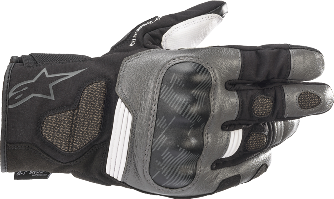 Alpinestars Guantes de Moto  Corozal Drystar Negro-Gris-Blanco