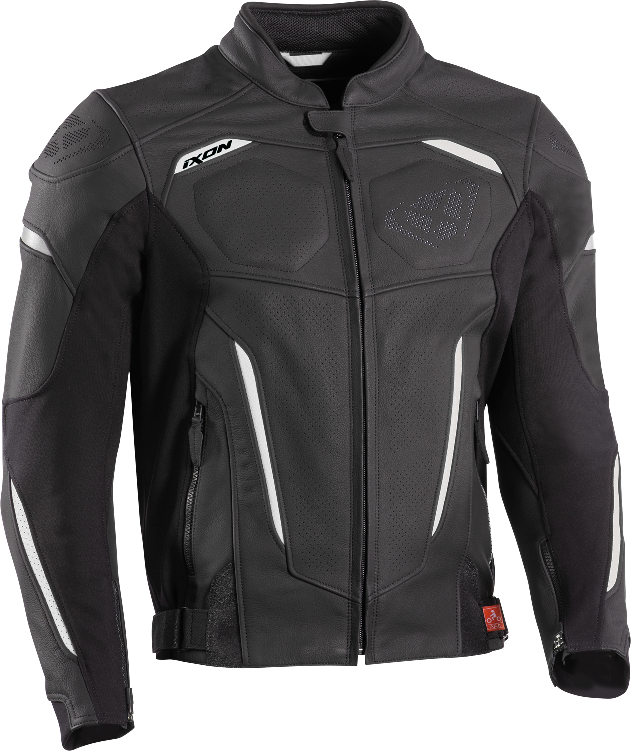 Ixon Chaqueta de Moto  Ceros Negro-Blanco