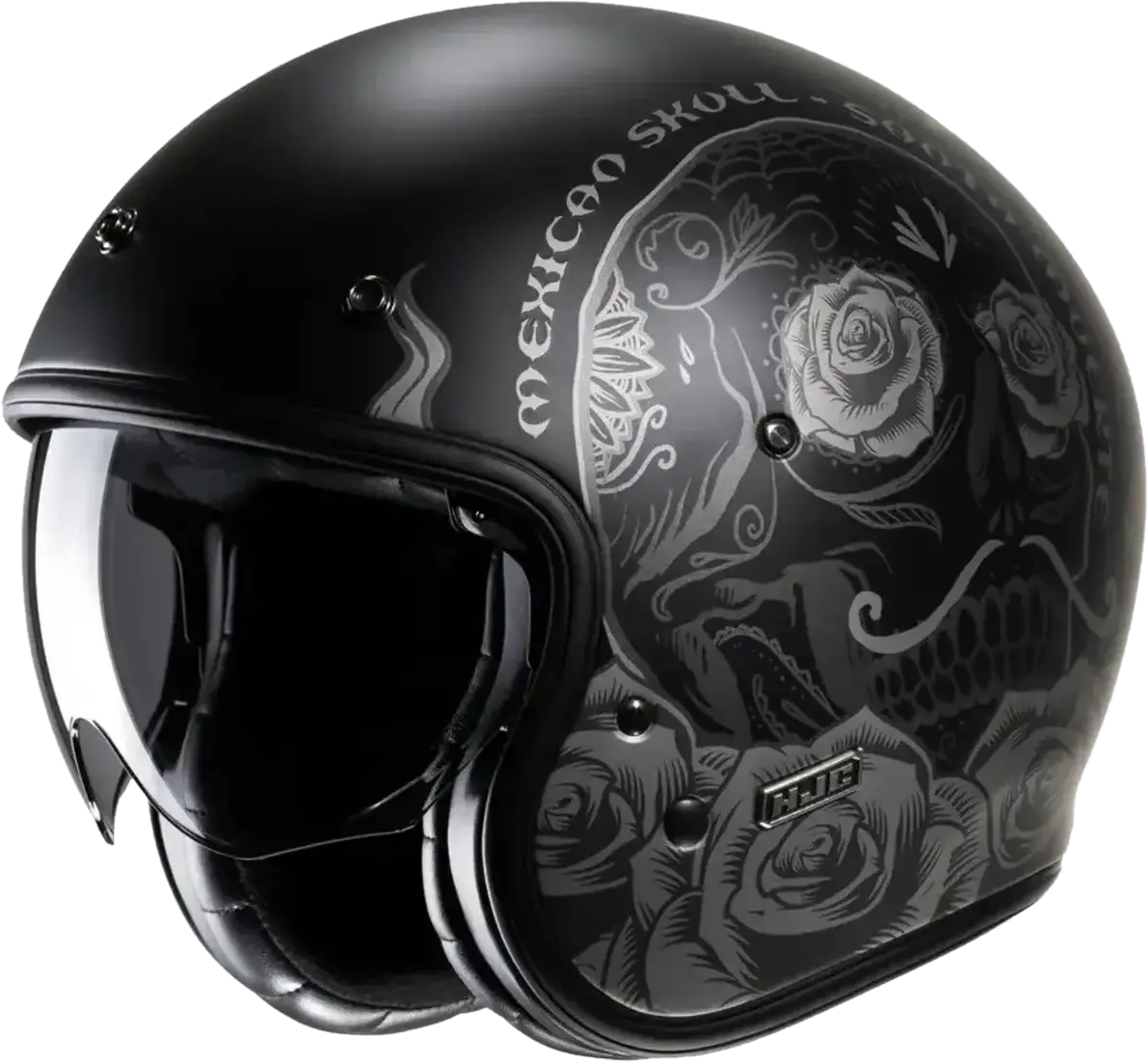 HJC Casco Jet  V31 Desto Negro-Gris