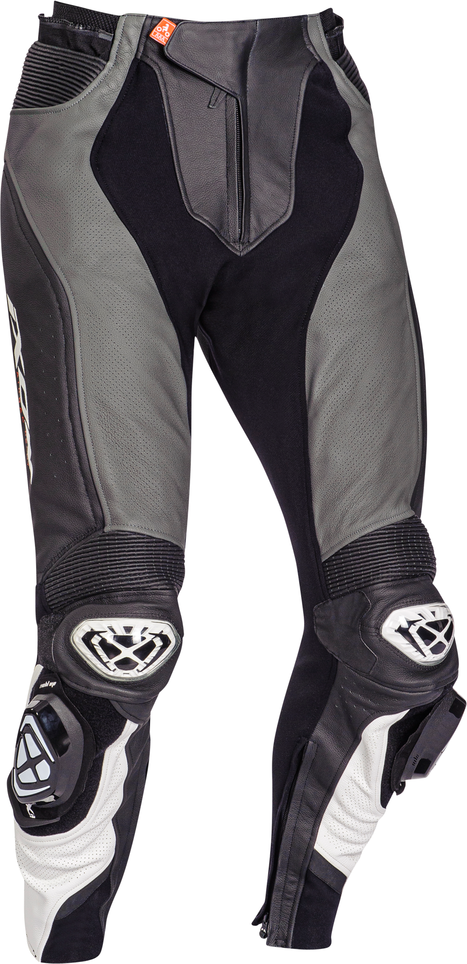 Ixon Pantalones de Moto  Vendetta Evo Negro-Gris-Blanco