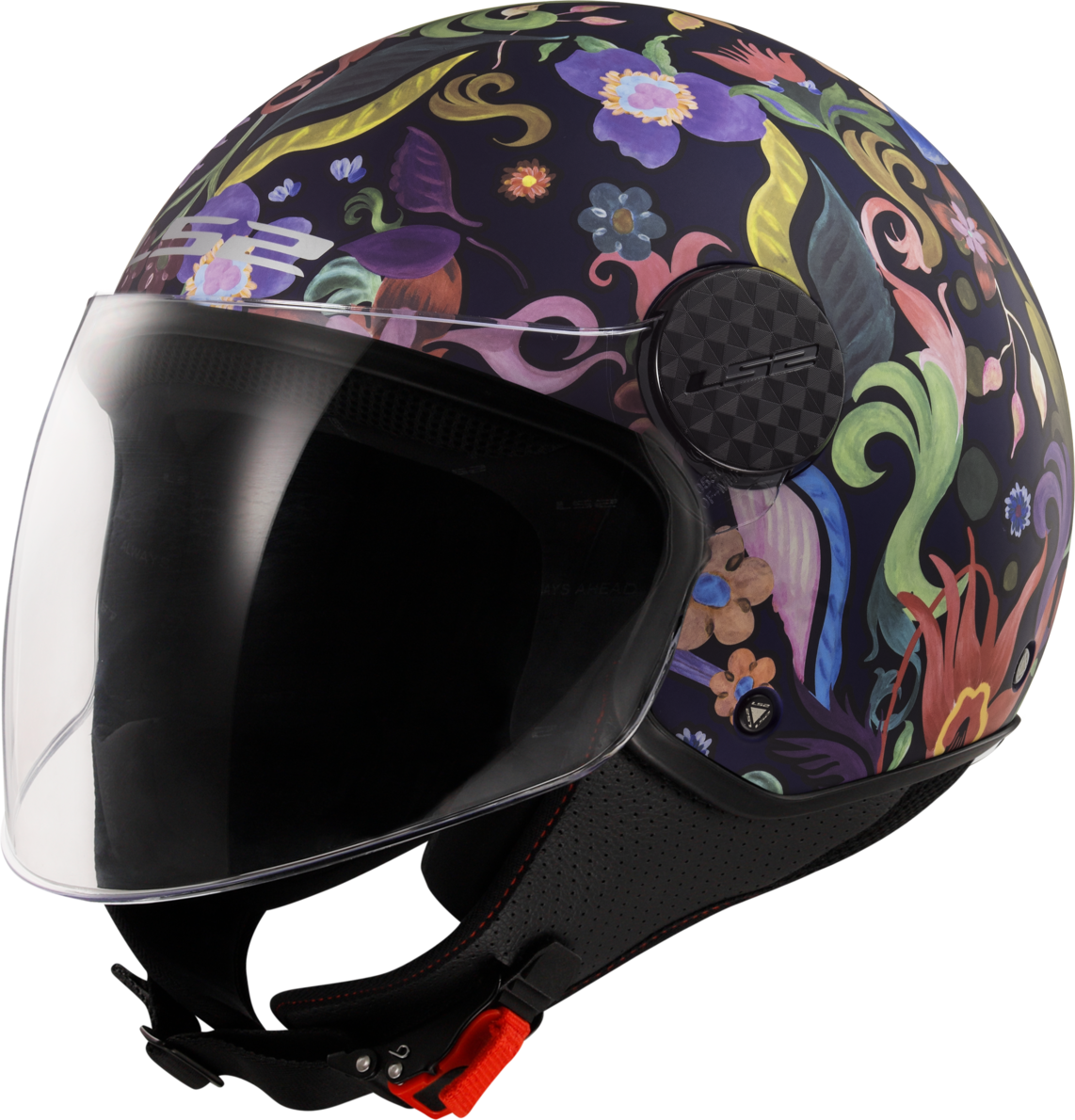 LS2 Casco Jet  OF558 Sphere Lux II Azul-Rosa