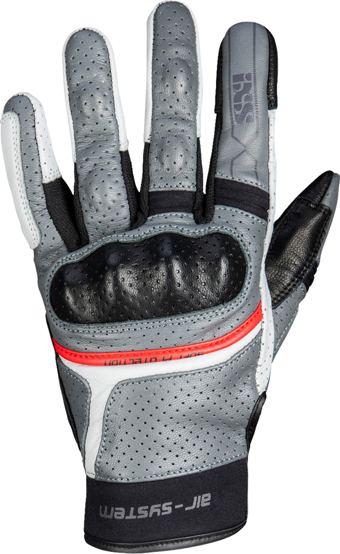 iXS Guantes de Cross  Tour Desert-Air Gris-Negro