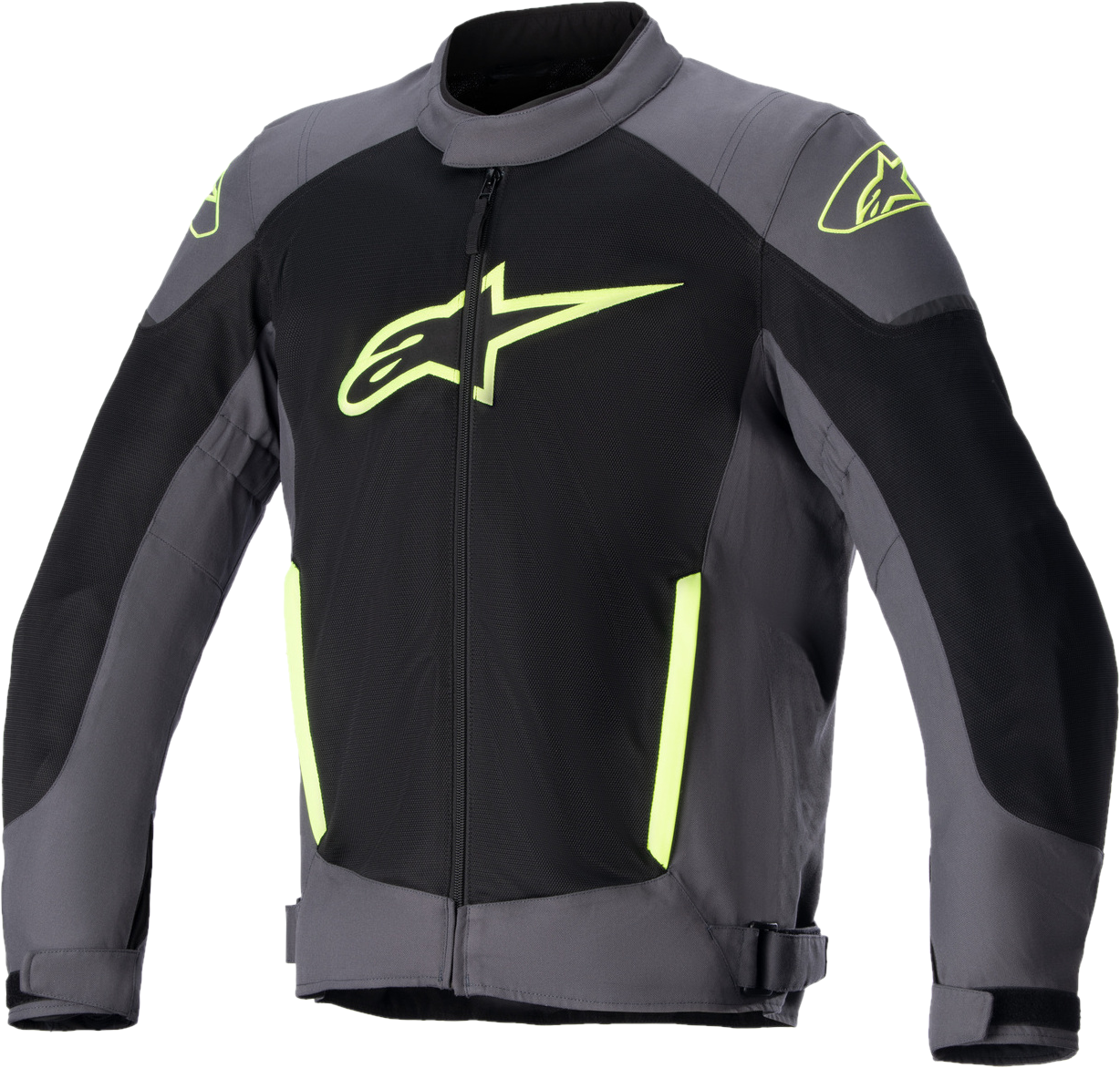 Alpinestars Chaqueta de Moto  T-SP X Superair Gris-Negro-Amarillo Fluo