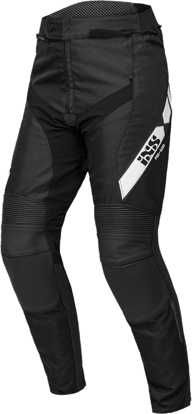 iXS Pantalones de Moto  RS-500 1.0 Negro-Blanco