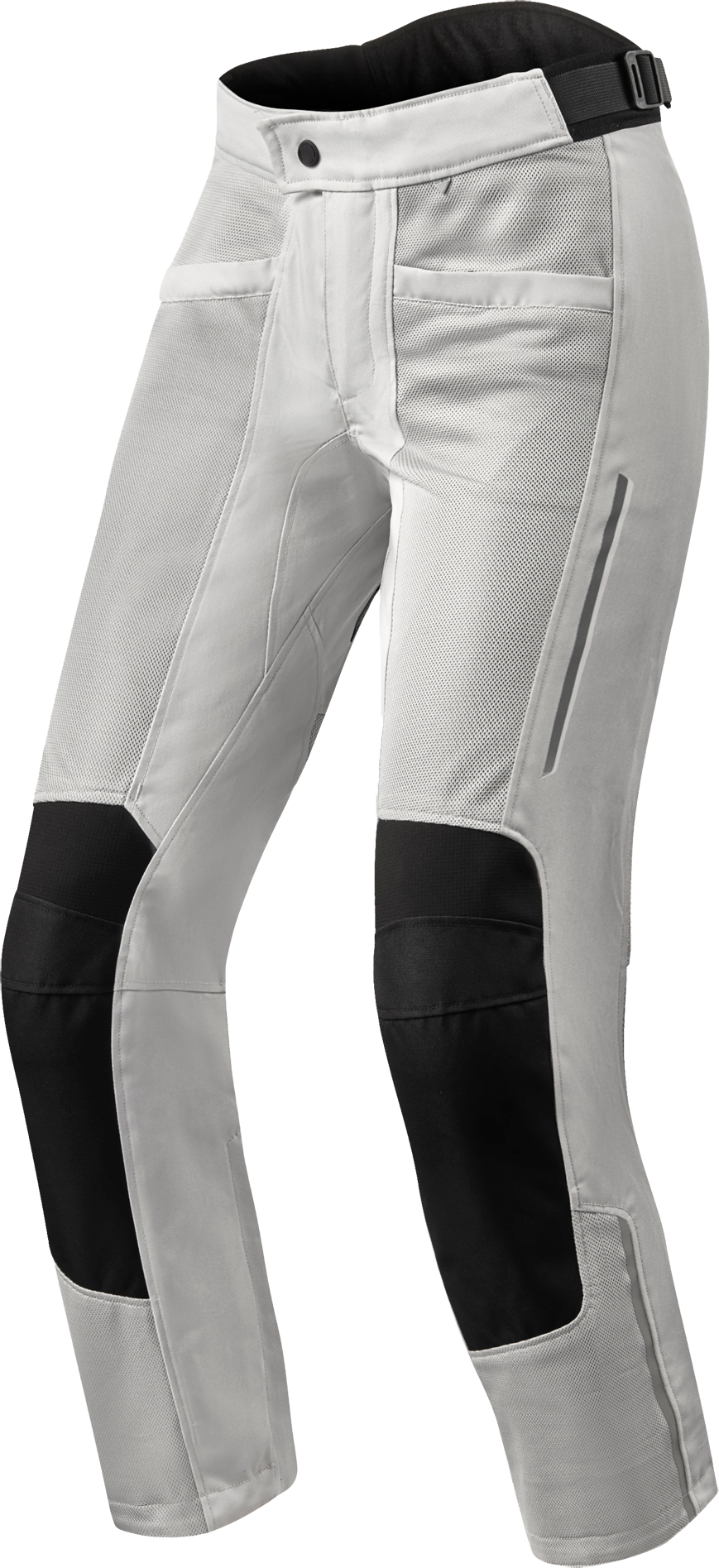 REV'IT! Vaqueros de Moto  Pantalones de Moto para Mujer Airwave 3 Plata