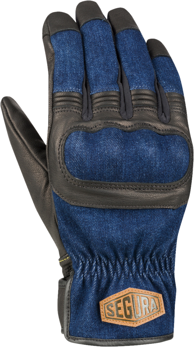 Segura Guantes de Moto  Hunky Negro-Azul