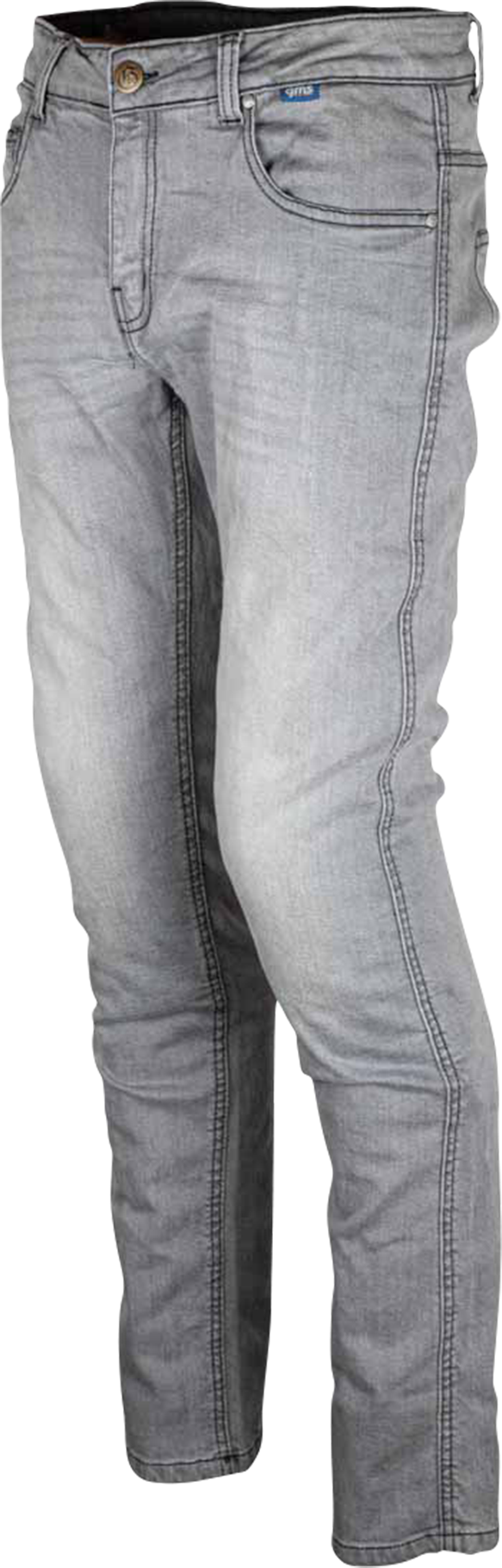 GMS Pantalones de Moto de Moto  Cobra Gris Claro