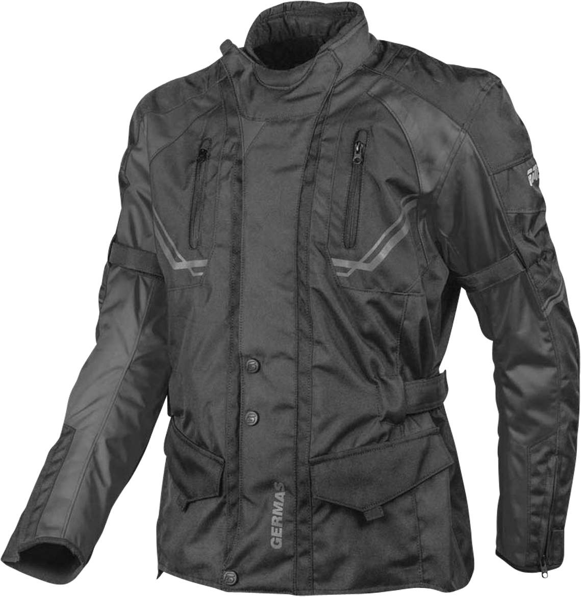 GMS Chaqueta de Moto  Taylor Negra