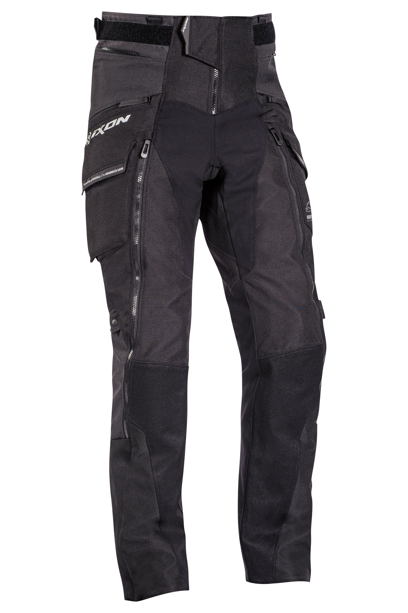 Ixon Pantalones de Moto  Ragnar Negro-Antracita