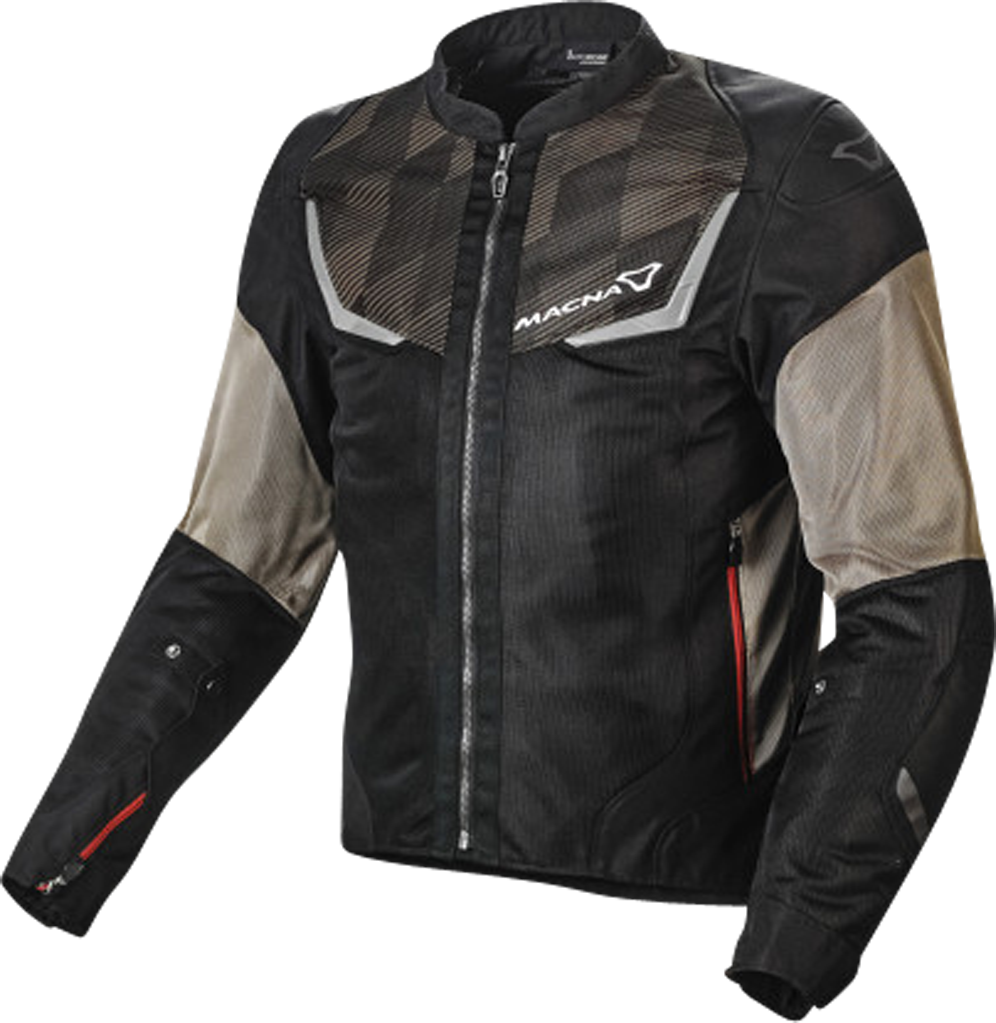 Macna Chaqueta de Moto  Orcano Marrón