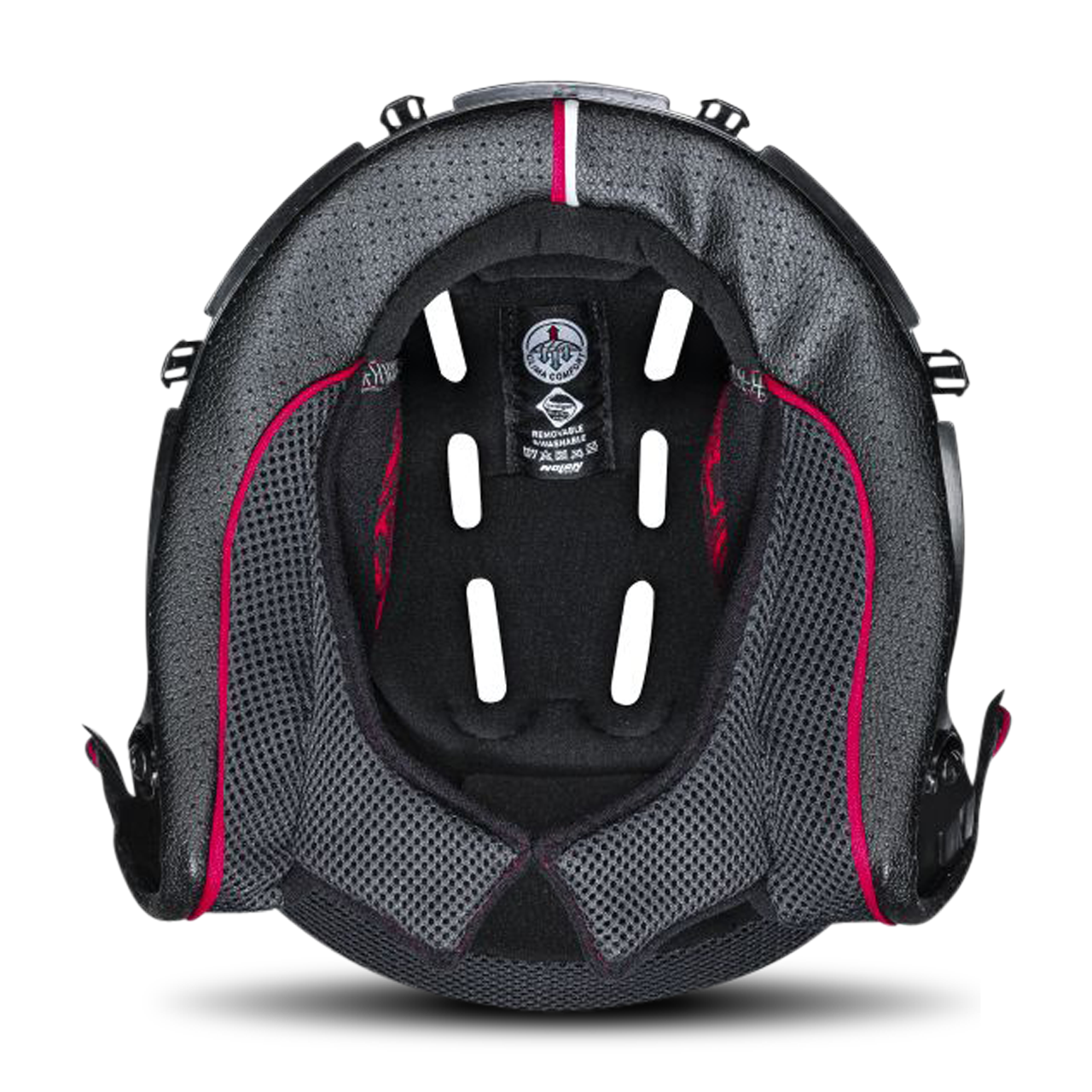 Nolan Forro de Casco de Moto  N40-5 Negro-Rojo