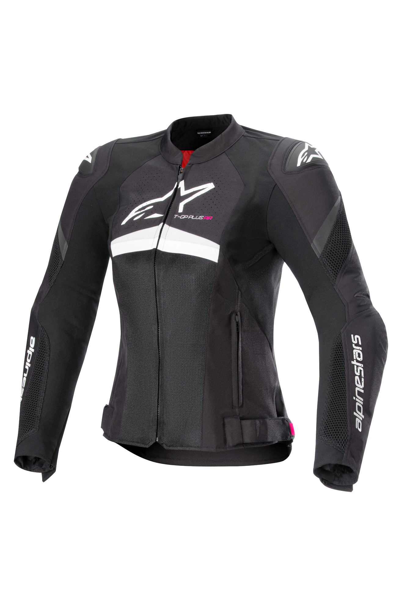 Alpinestars Chaqueta de Moto Mujer  Stella T-GP Plus R V4 Airflow Negro-Blanco