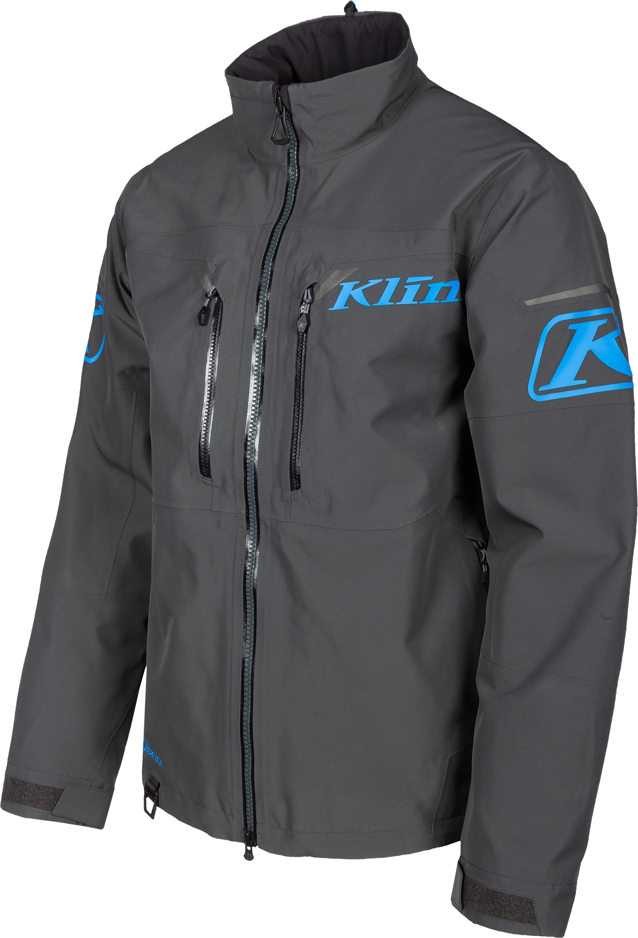 KLIM Chaqueta  Tomahawk Asfalto-Limonada Azul Eléctrico