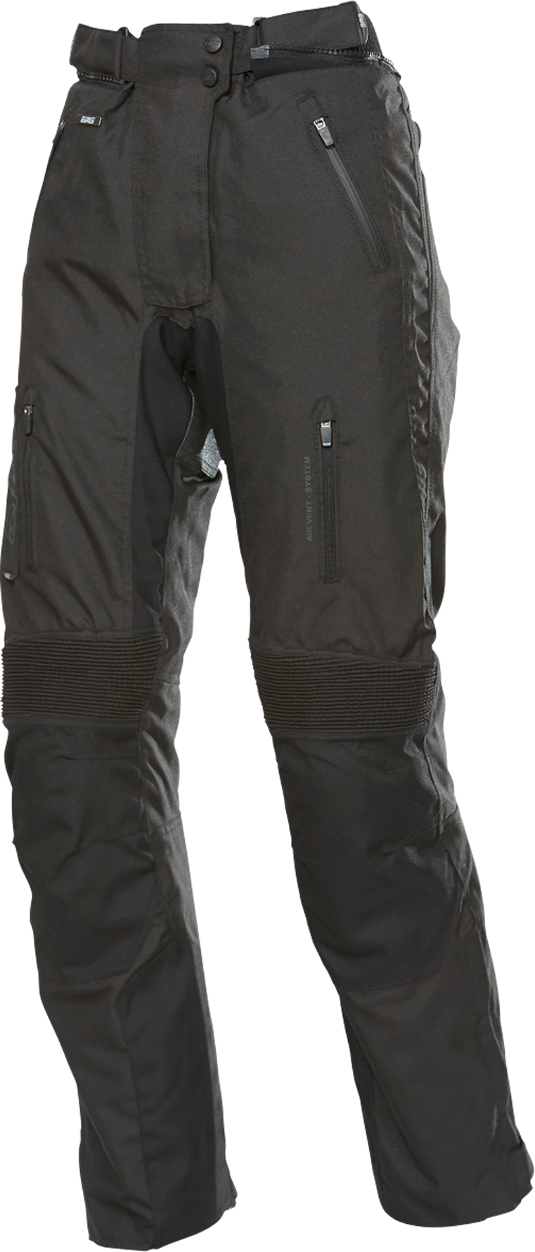 GMS Pantalones de Moto para Mujer  Trento Negro