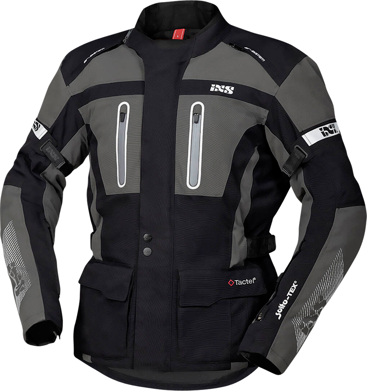 iXS Chaqueta de Moto  Pacora-ST Negro-Gris