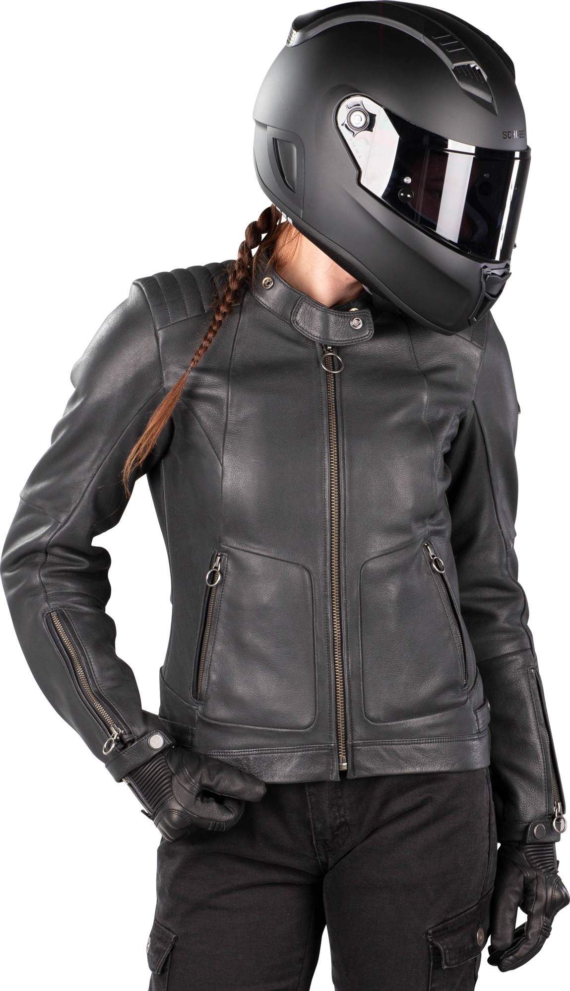 Alpinestars Chaqueta de cuero  Gal Mujer Negra